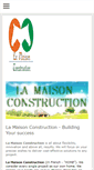 Mobile Screenshot of lamaisonconstruction.com